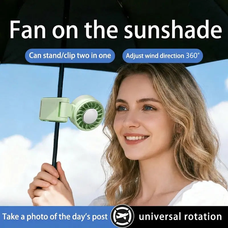 Semiconductor cooling, rapid cooling in 10 seconds - the latest portable fan technology for 2026.