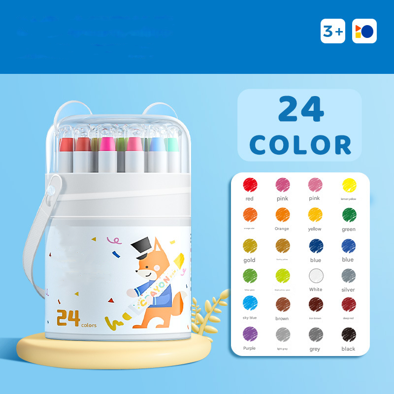 🖍️ Twist & Wash Crayons — The Safest, Most Washable Crayon Set for Kids 🧼✅