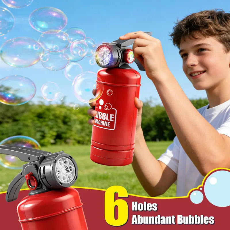 🫧Portable fire extinguisher bubble machine for children🔥