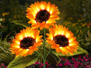 ?Mother's Day Sale 49% OFF- ?Solar LED Sunflower Garden Lights-29.6inch/74cm