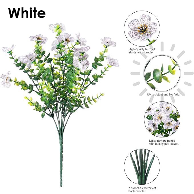??Last Day Sale 49% OFF? UV Resistant Colorful Artificial Flower (120 Flowers)
