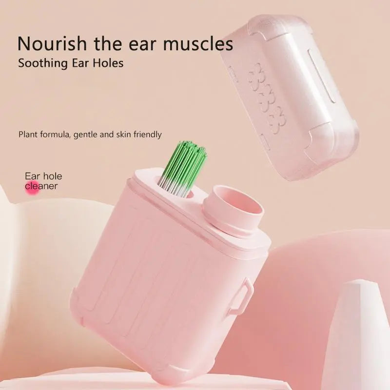 Ear piercing cleaning thread, post-piercing care kit