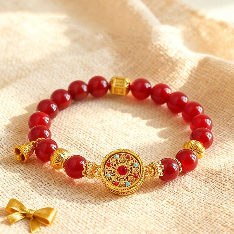 Manifest Your Best Life: The Spinning Fortune Compass Bracelet
