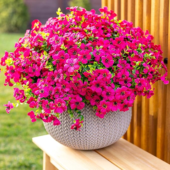 ??Last Day Sale 49% OFF? UV Resistant Colorful Artificial Flower (120 Flowers)