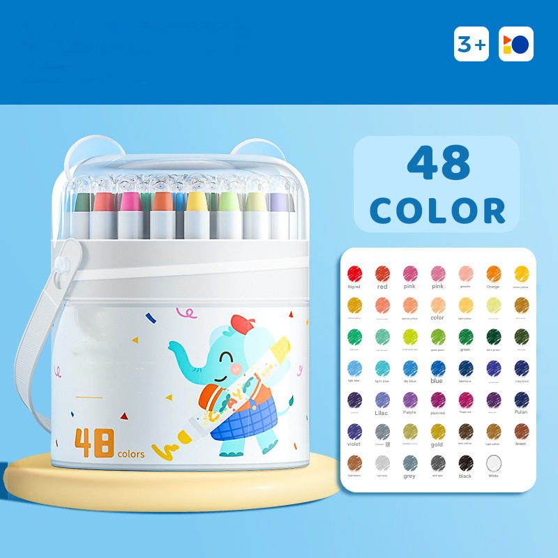 🖍️ Twist & Wash Crayons — The Safest, Most Washable Crayon Set for Kids 🧼✅
