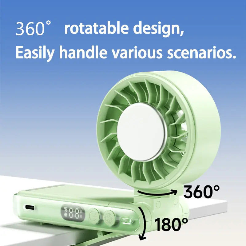 Semiconductor cooling, rapid cooling in 10 seconds - the latest portable fan technology for 2026.