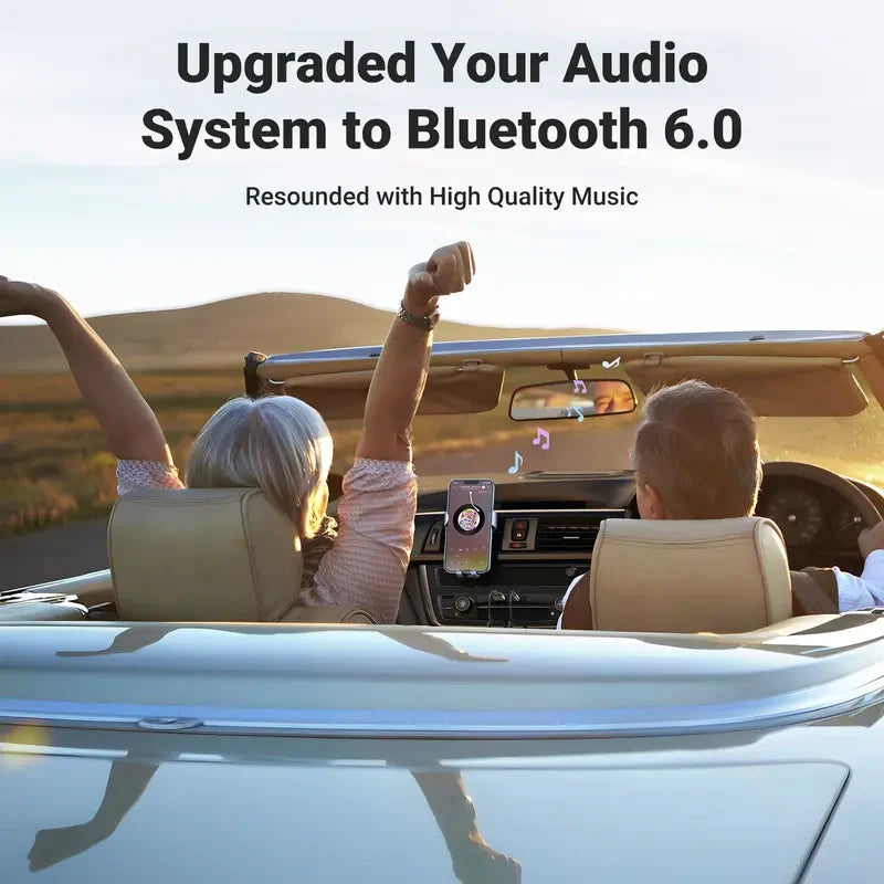 Bluetooth Wireless Receiver Adapter & Hands-Free Car Kit