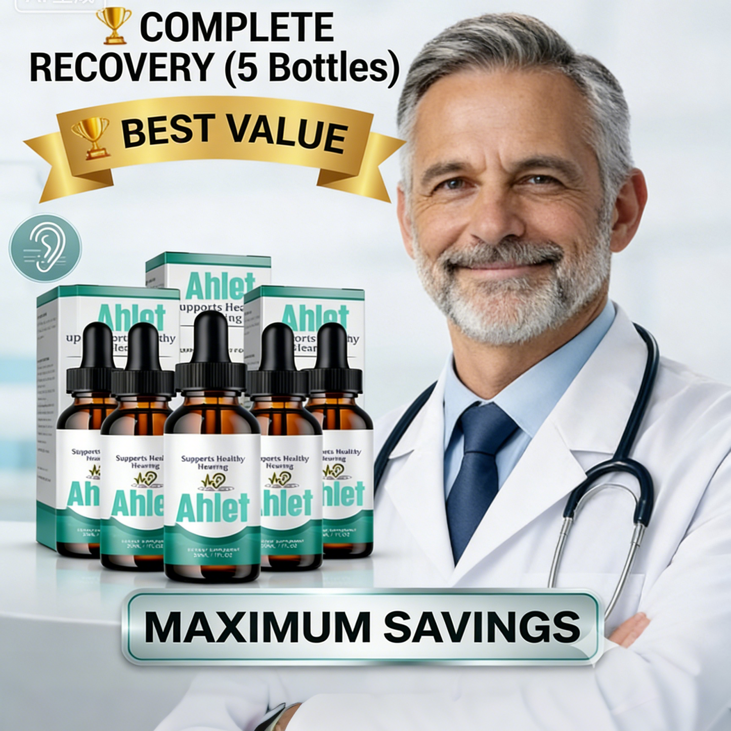 🎁2026 New Upgrade👂Tinnitus Ear Drops — Cleans Earwax, Relieves Tinnitus