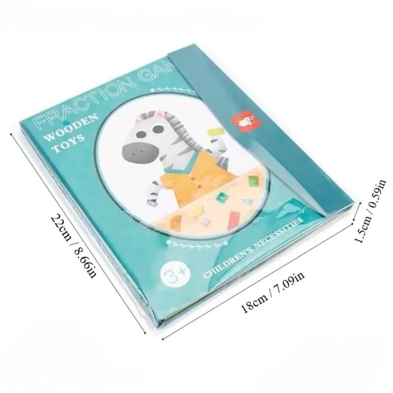 🔢 ✨ Magnetic Fraction Demonstration Book
