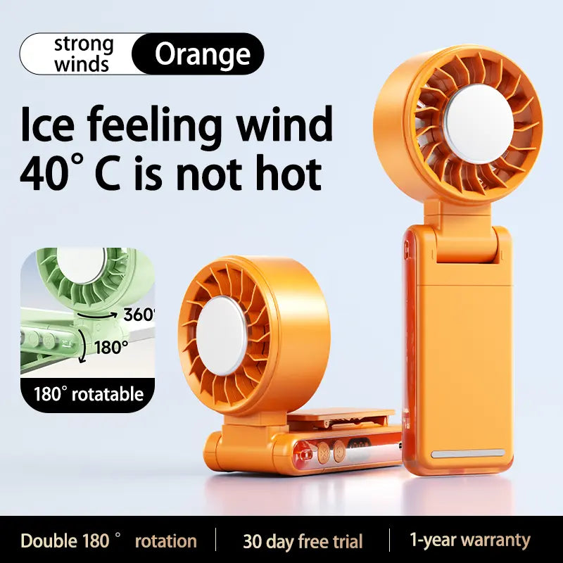 Semiconductor cooling, rapid cooling in 10 seconds - the latest portable fan technology for 2026.