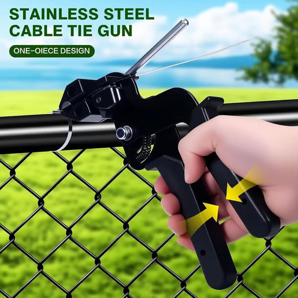 🔥304 Stainless Steel Zip Tie Kit | 4X Stronger Than Plastic