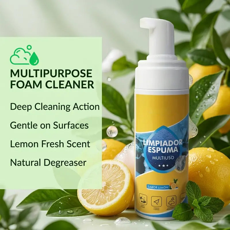 🚗🧼4-in-1 Multi-Enzyme Foam Spray Cleaner