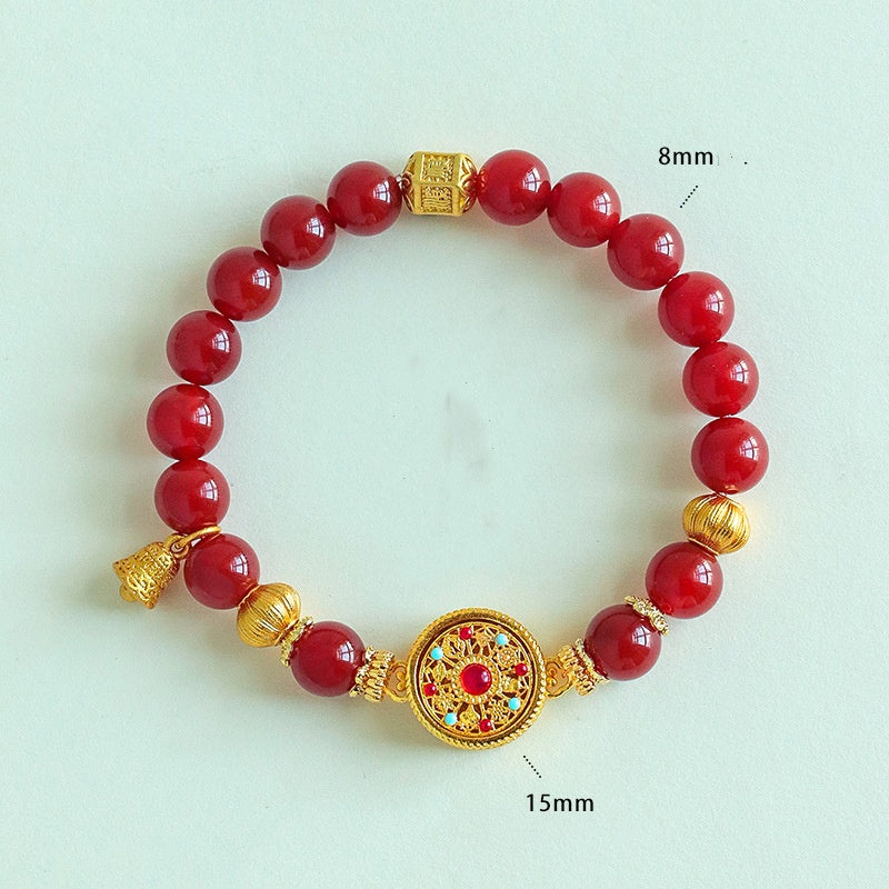 Manifest Your Best Life: The Spinning Fortune Compass Bracelet