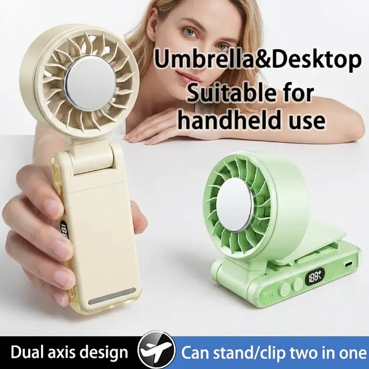 Semiconductor cooling, rapid cooling in 10 seconds - the latest portable fan technology for 2026.