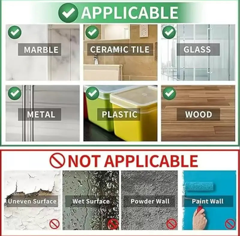 ✨🔄Ultra-strong Double Sided Adhesive Nano Tape