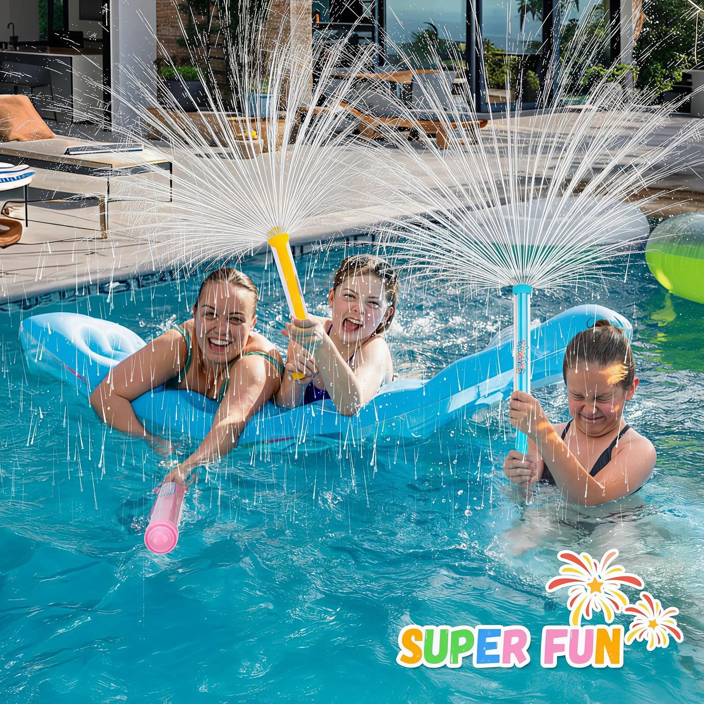 🎆 Fireworks Spray Water Toy – The Ultimate Summer Soaker!