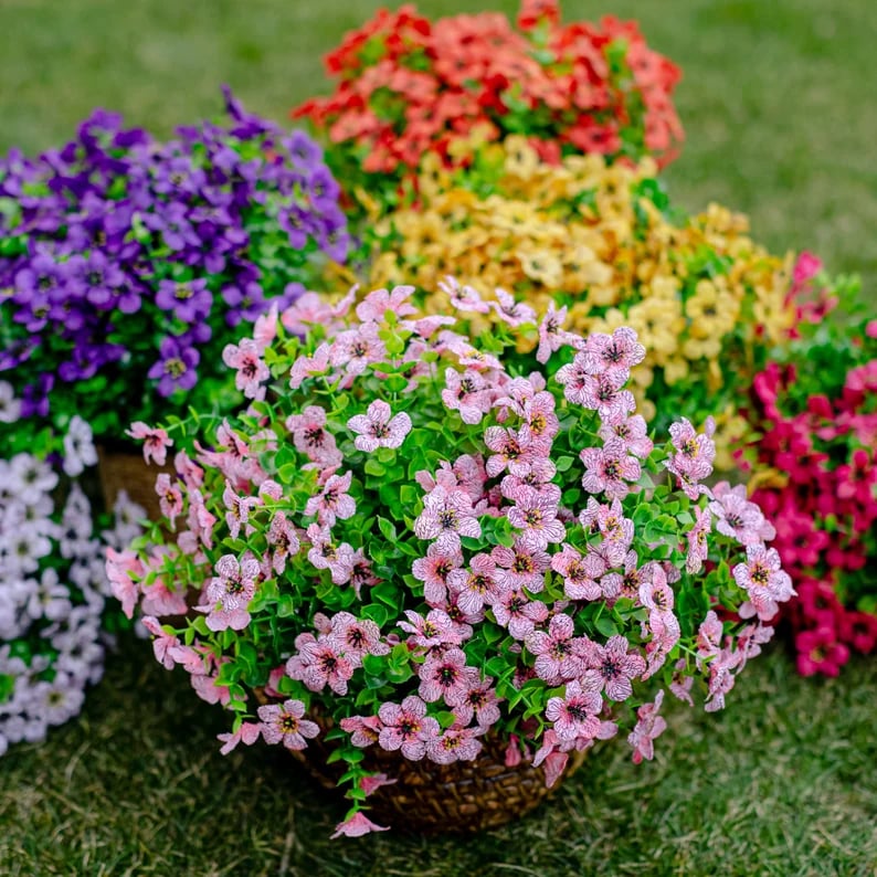 ??Last Day Sale 49% OFF? UV Resistant Colorful Artificial Flower (120 Flowers)