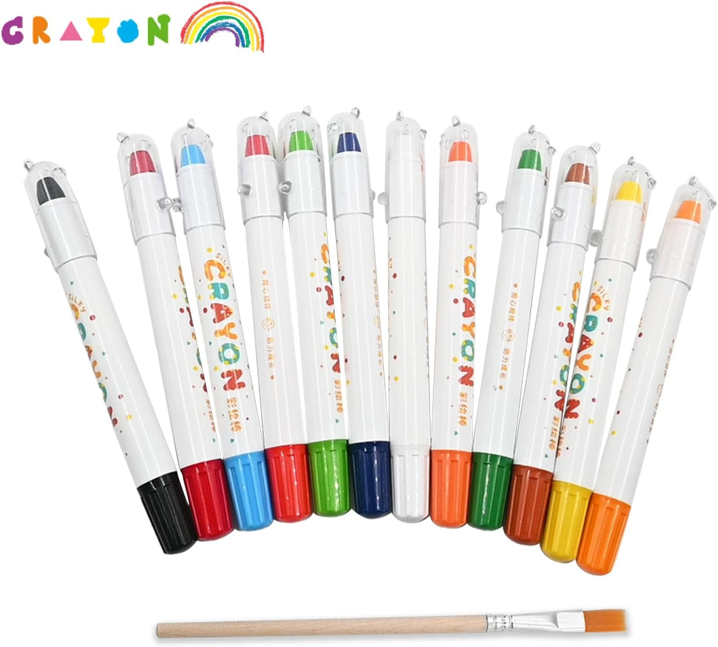 🖍️ Twist & Wash Crayons — The Safest, Most Washable Crayon Set for Kids 🧼✅