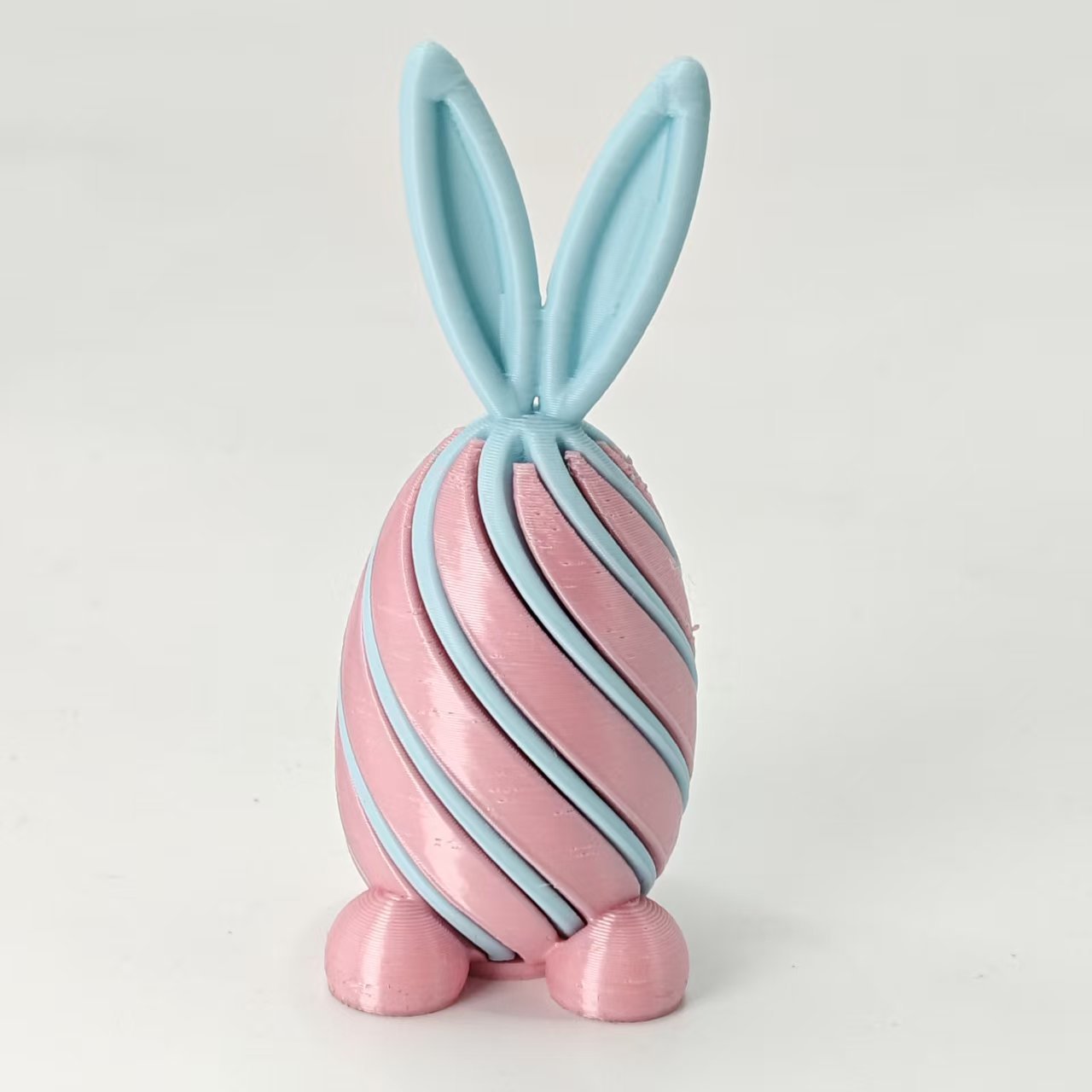 🐰🎉 3D Printed Easter Bunny Egg Fun Rotating Toy