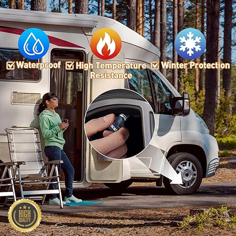 🔥🎁Solar Powered Tire Pressure Monitoring System