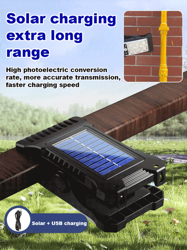 🔥 Father’s Day Early Access – 50% OFF |Ultra-Bright Solar Motion Sensor Security Light | Wireless Outdoor WallLamp | Waterproof | No Wiring Required ☀️💡