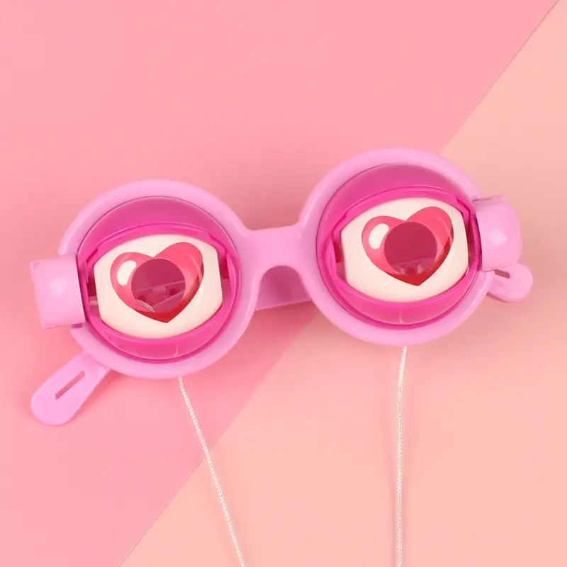 Fun and quirky glasses, suitable for children, creative prank toy, Easter, Christmas, and birthday gift, novelty and funny gadget, game accessory, suitable for party supplies.