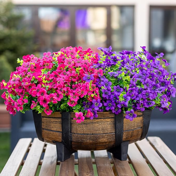 ??Last Day Sale 49% OFF? UV Resistant Colorful Artificial Flower (120 Flowers)