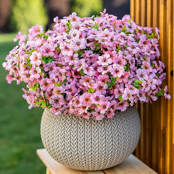??Last Day Sale 49% OFF? UV Resistant Colorful Artificial Flower (120 Flowers)