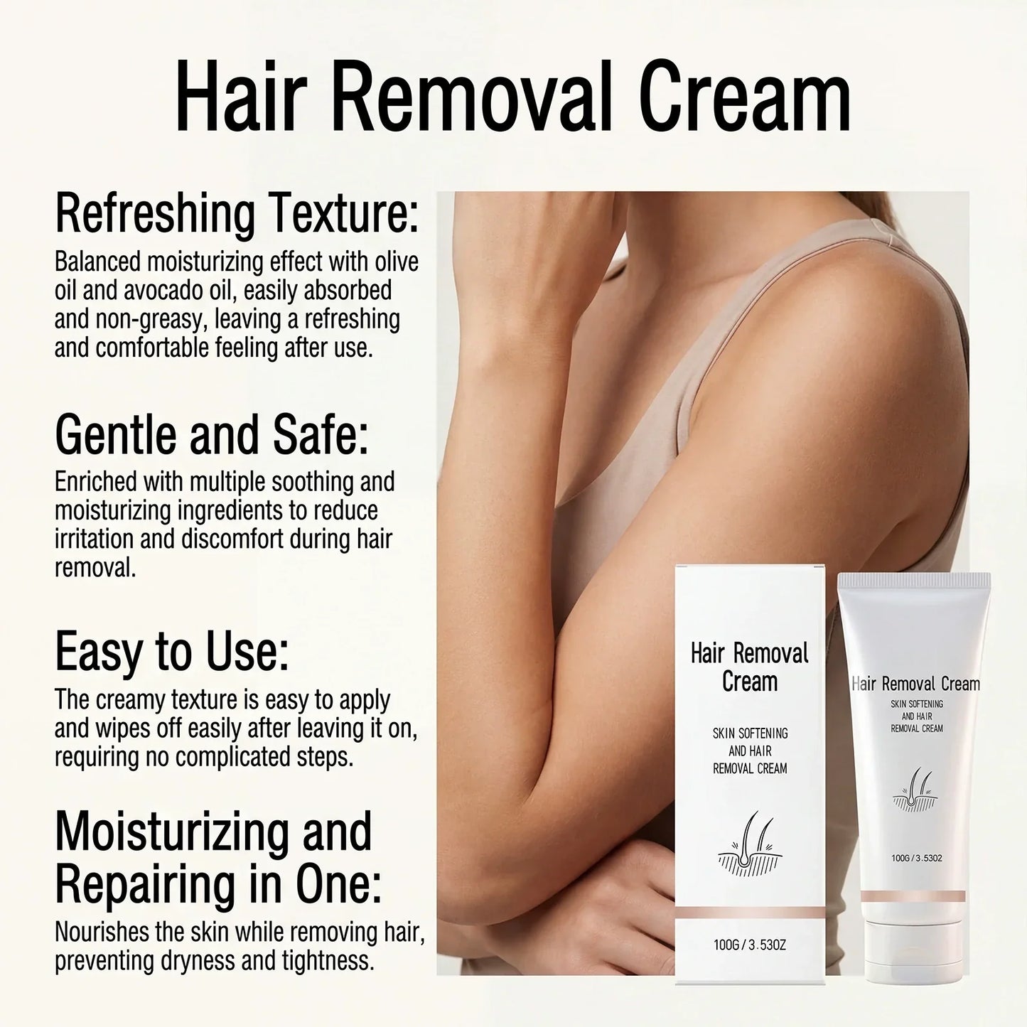 🔥Versatile Aromatic  Hair Removal Cream 💥For All Skin Types