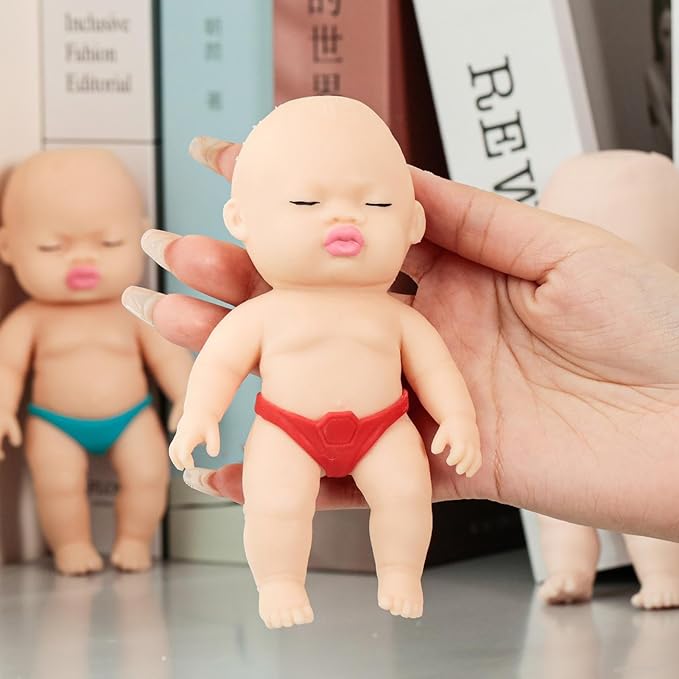 Ugly-cute baby soft and cuddly squishy