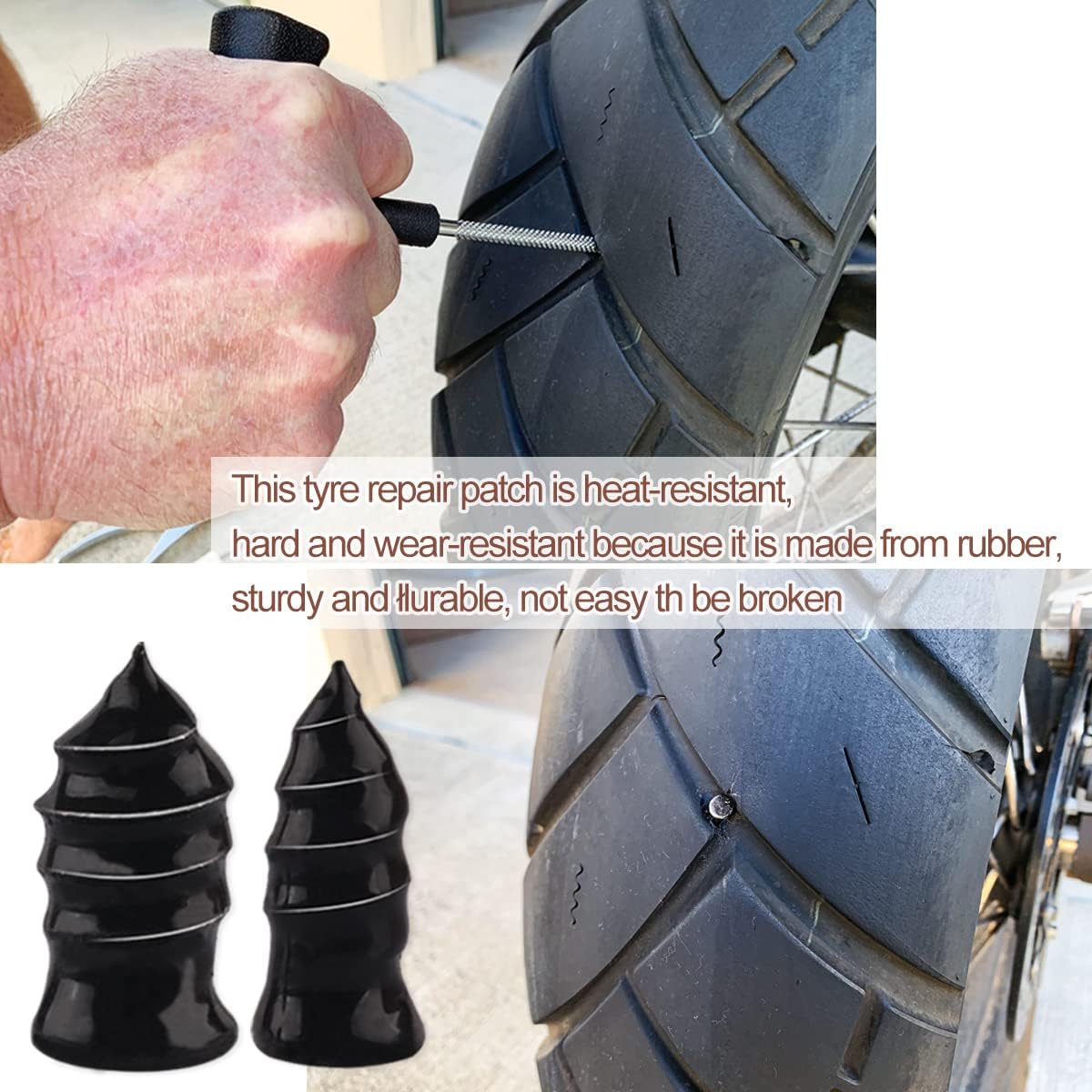 Last Day Clearance Sale 49%🔥Tire Repair Rubber Nail🚚BUY MORE SAVE MORE
