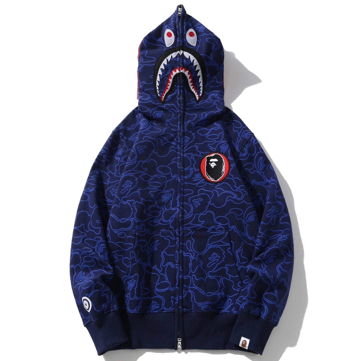 BAPE Shark Full Zipper Hoodies