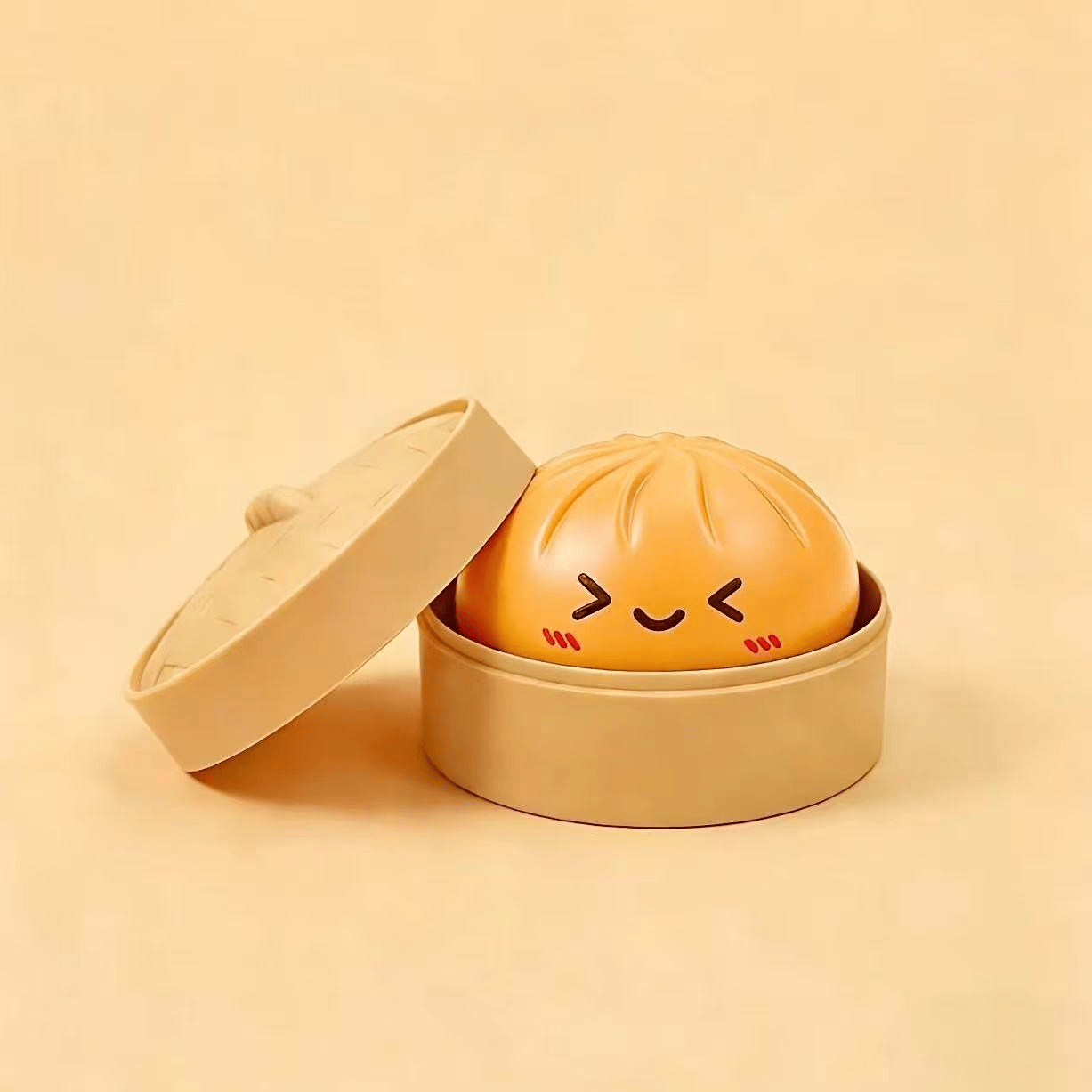 🔥 LAST DAY 50% OFF | Glitter Dumpling Squishy Steamer Blind Box