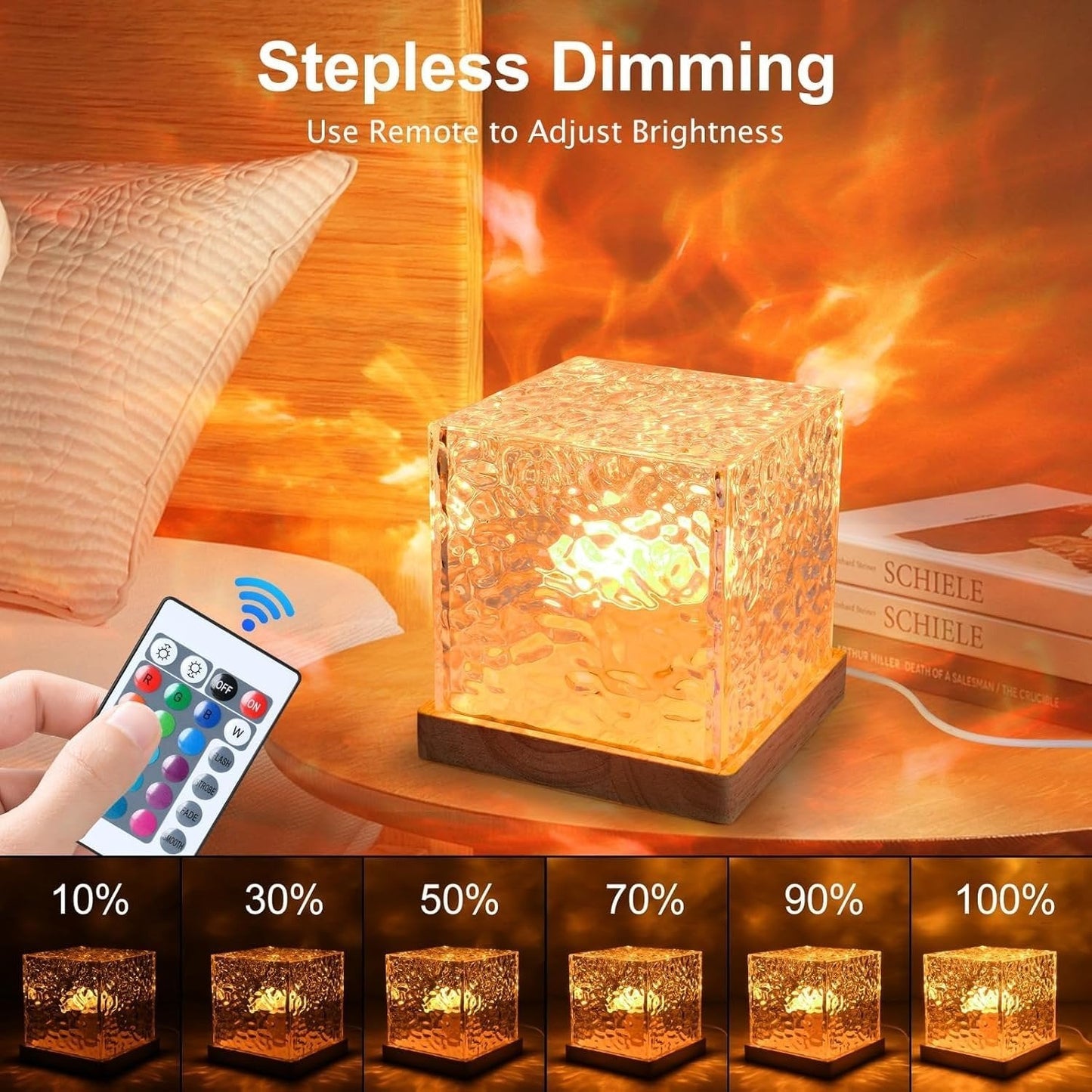 🌌Magical Northern Lights for Your Room ✨Aurora Borealis Night Light Projector
