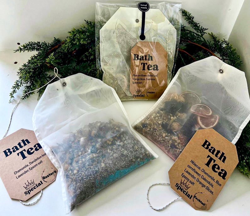 🏆Last Day 50% OFF🌿Herbal Bath Tea Bags – Transform Your Evening Into a Spa Retreat