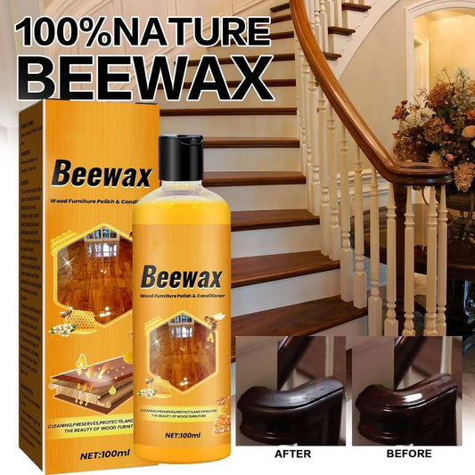 49% OFF This Week Promotions🎉🎉Beeswax Wood Polish Spray 100ml | Natural Shine & Protection for Furniture, Floors, Cabinets – Non-Greasy, Anti-Dust Finish