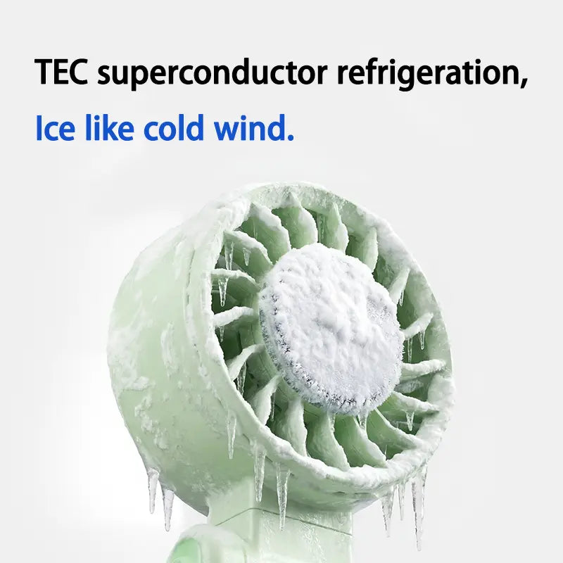Semiconductor cooling, rapid cooling in 10 seconds - the latest portable fan technology for 2026.