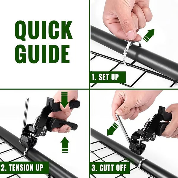 🔥304 Stainless Steel Zip Tie Kit | 4X Stronger Than Plastic