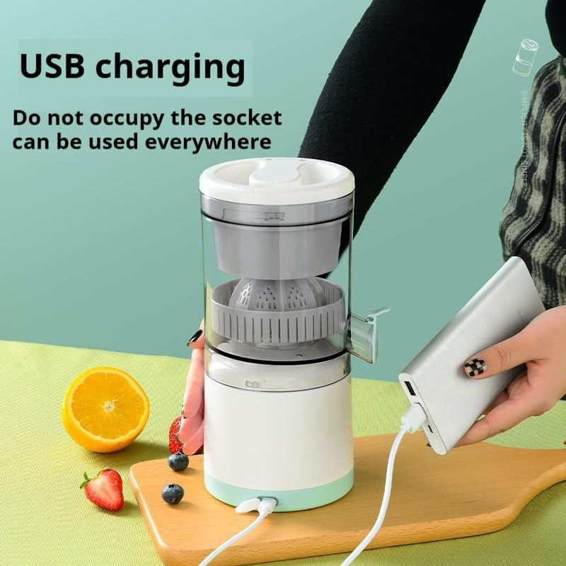 🔥2026 New Electric Lemon Juicer, Portable Rechargeable Juicer Machines with USB Cable
