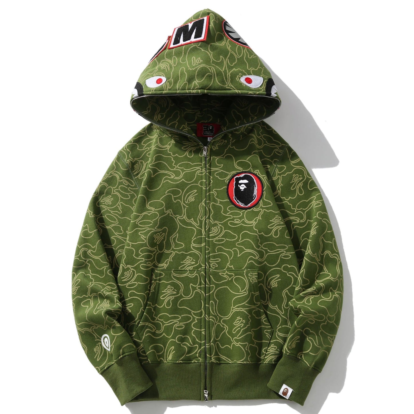 BAPE Shark Full Zipper Hoodies