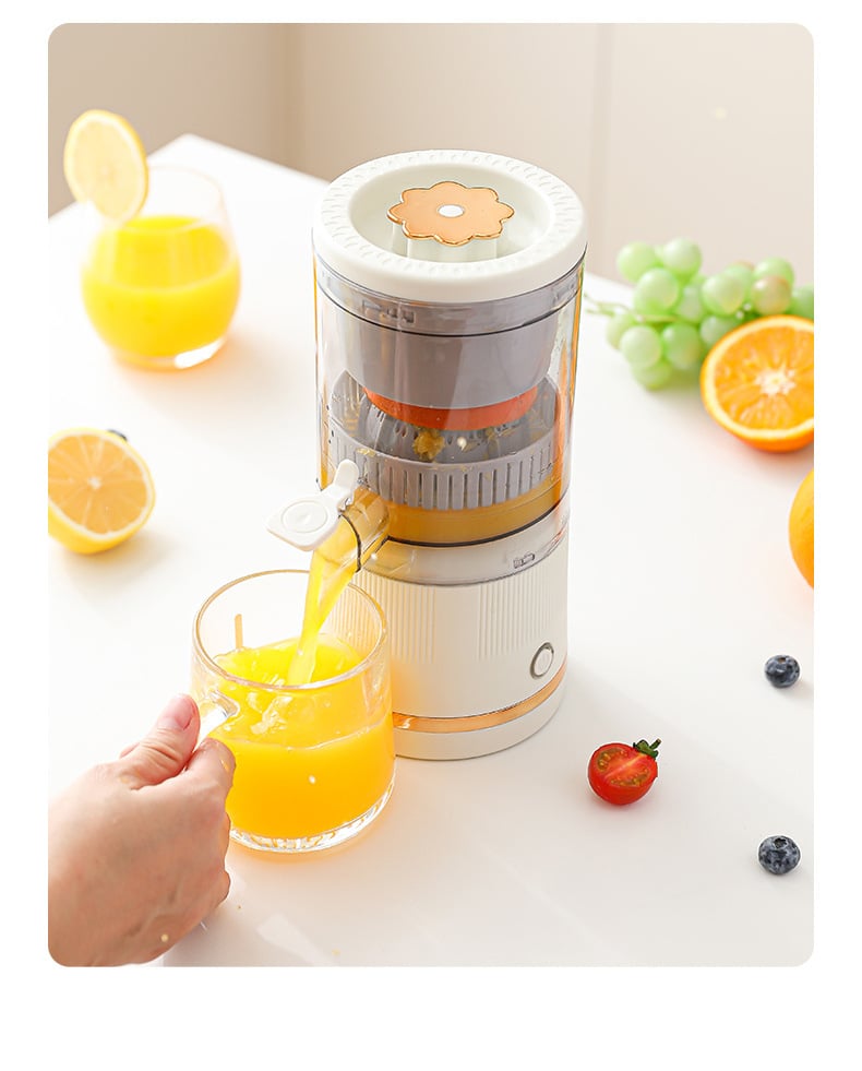 🔥2026 New Electric Lemon Juicer, Portable Rechargeable Juicer Machines with USB Cable
