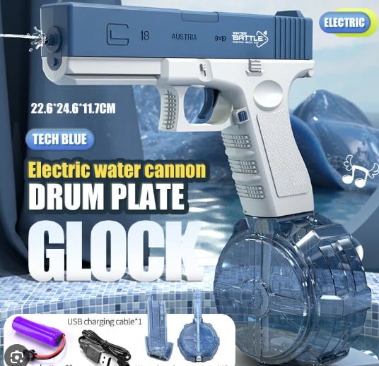 Flash Sale⚡Electric water glcok🔫Enjoy your backyard summer!!