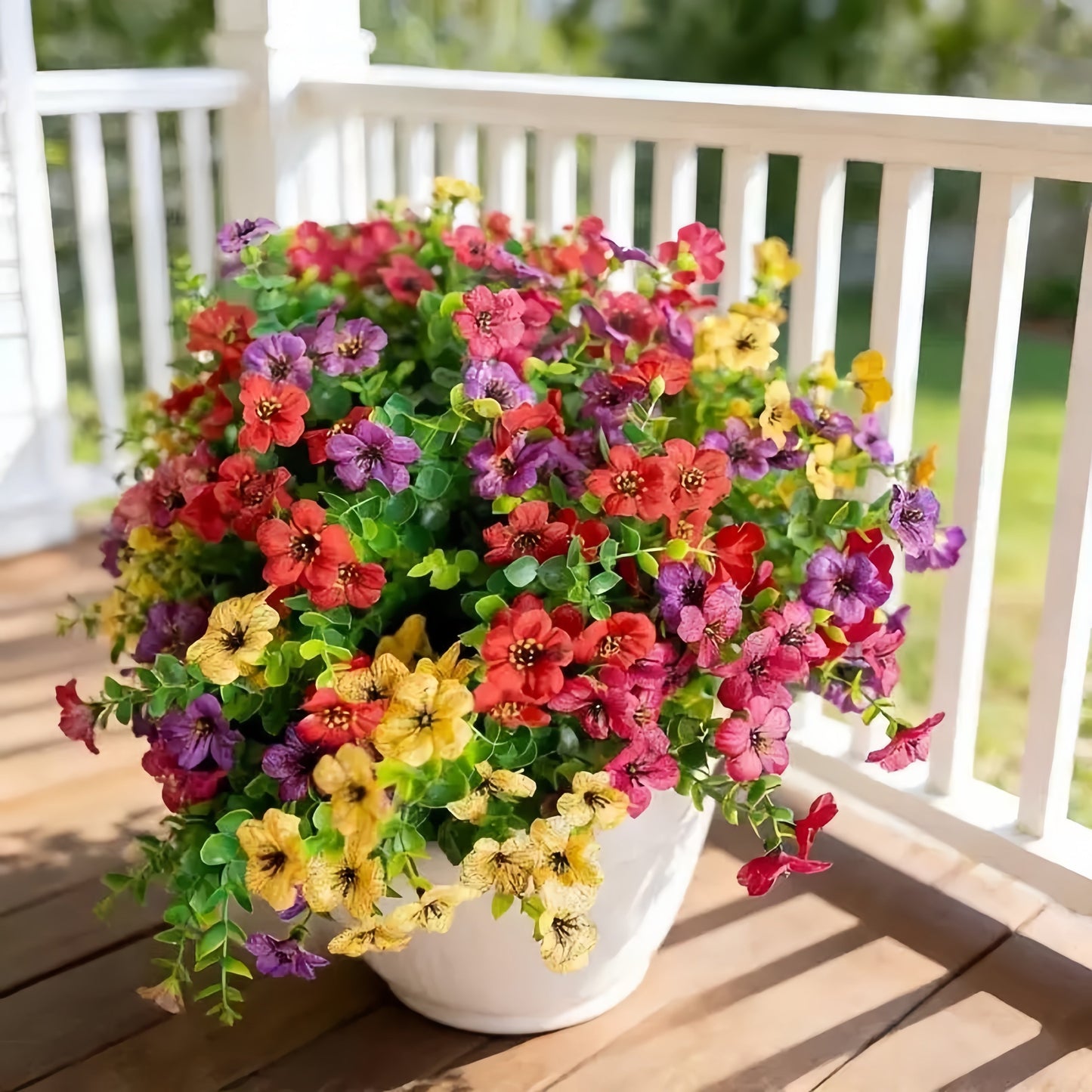 ??Last Day Sale 49% OFF? UV Resistant Colorful Artificial Flower (120 Flowers)