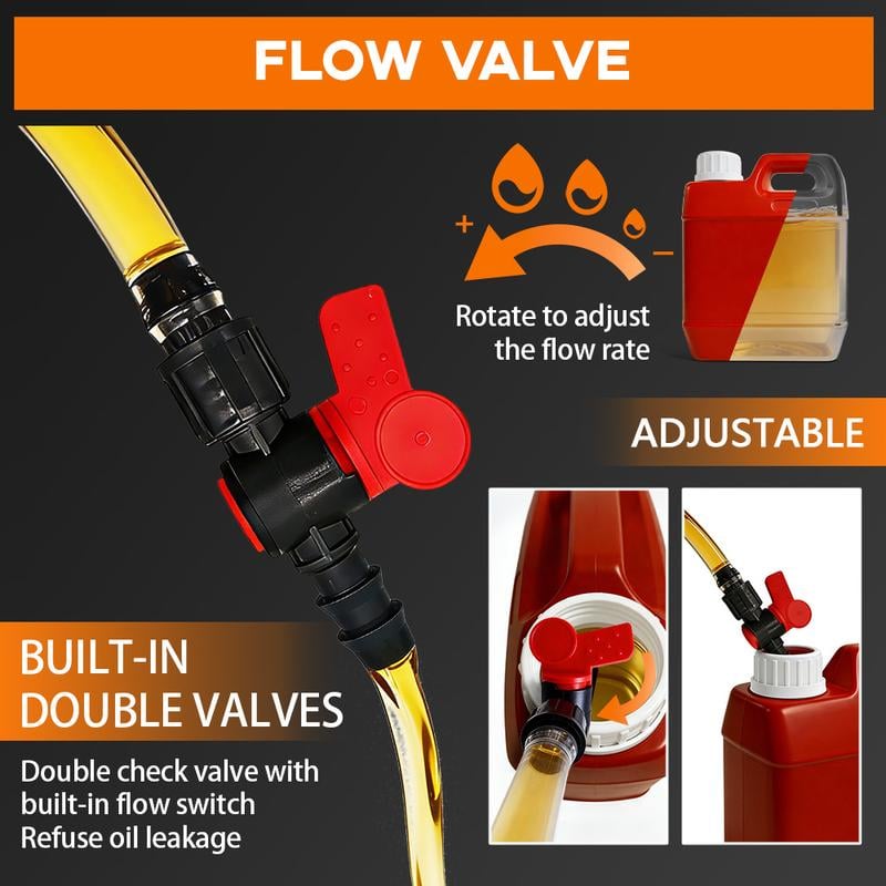 🔥2026 HOT SALE🚗Multifunction Liquid Sucker Pump High Flow Manual Fuel Pump