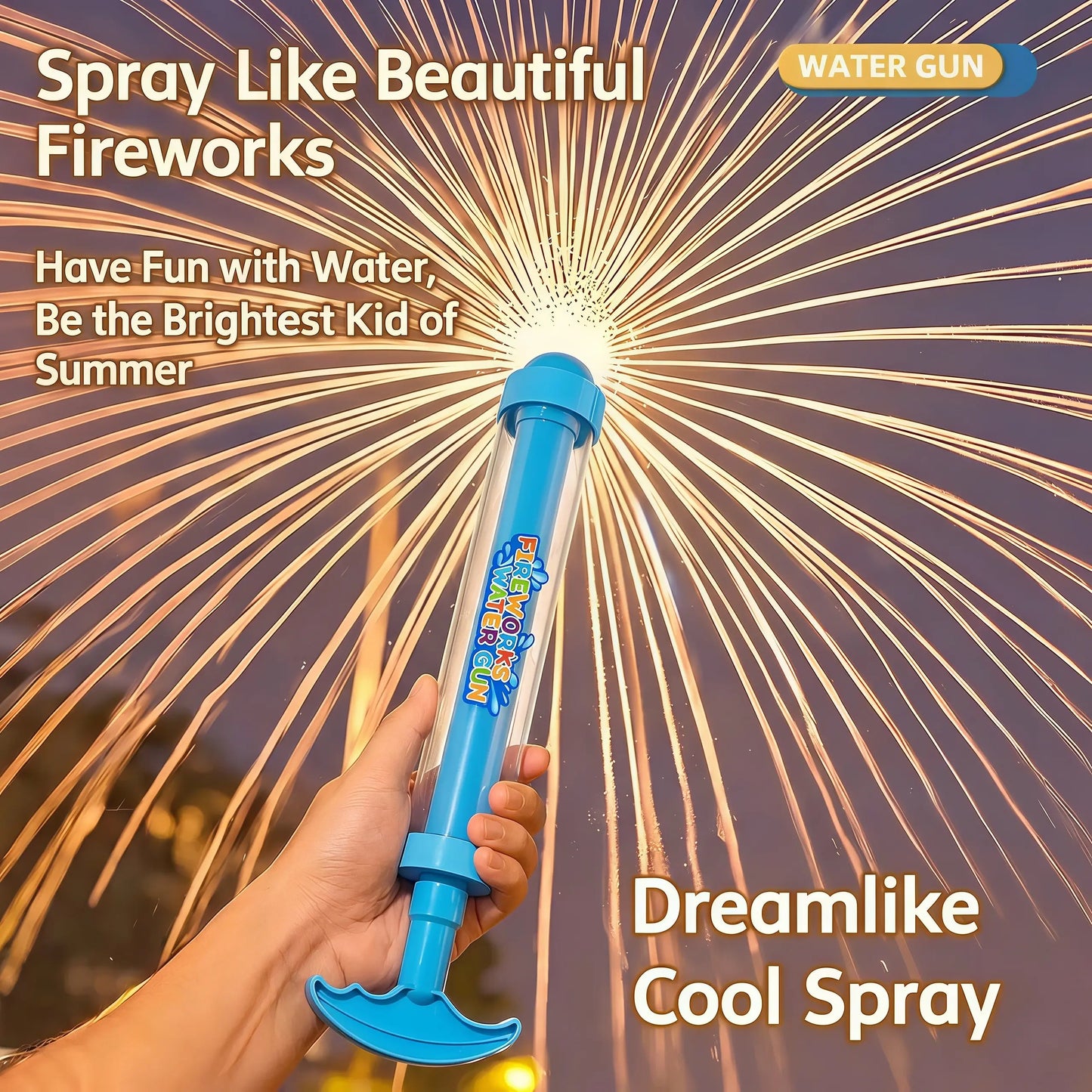 🎆 Fireworks Spray Water Toy – The Ultimate Summer Soaker!