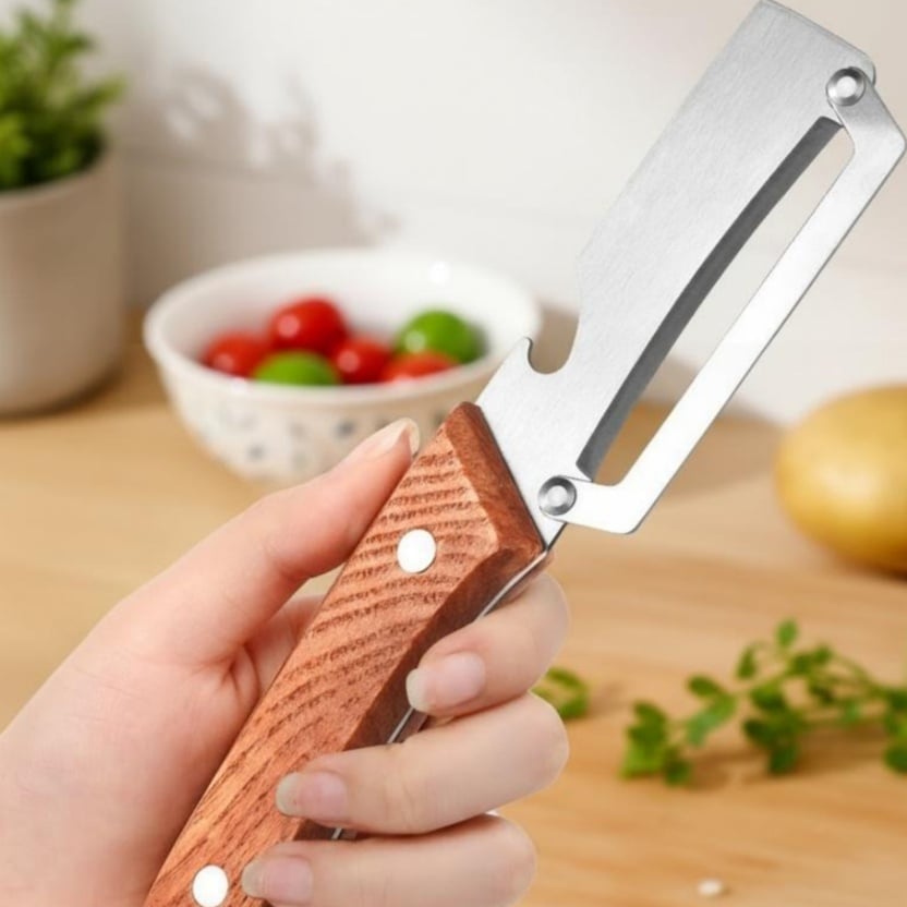 🔥 BUY 1 GET 1 FREE | 2-in-1 Multi-Functional Peeler & Bottle Opener
