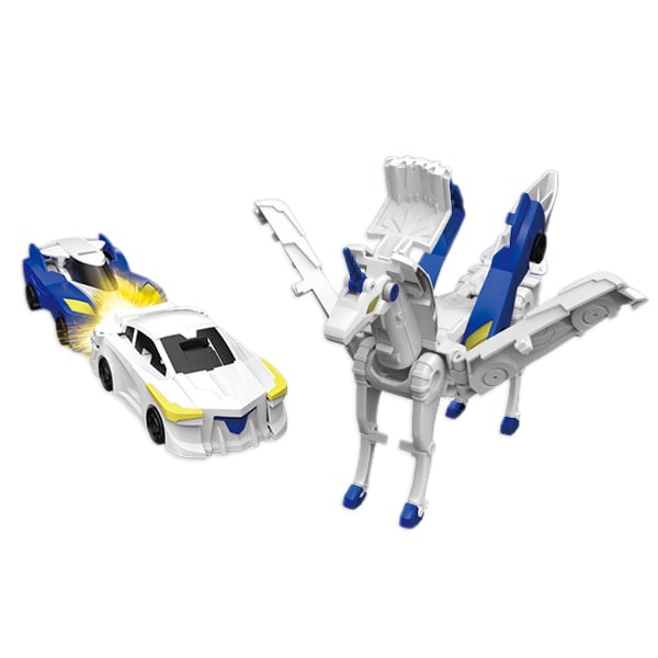 🎁Children's Day Special✨ 2-in-1 Transforming Dragon Car Toy with Collision Action