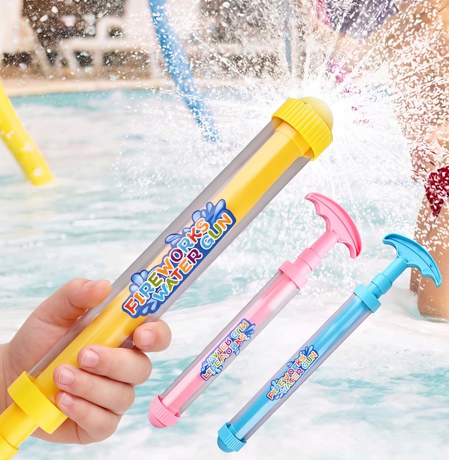 🎆 Fireworks Spray Water Toy – The Ultimate Summer Soaker!