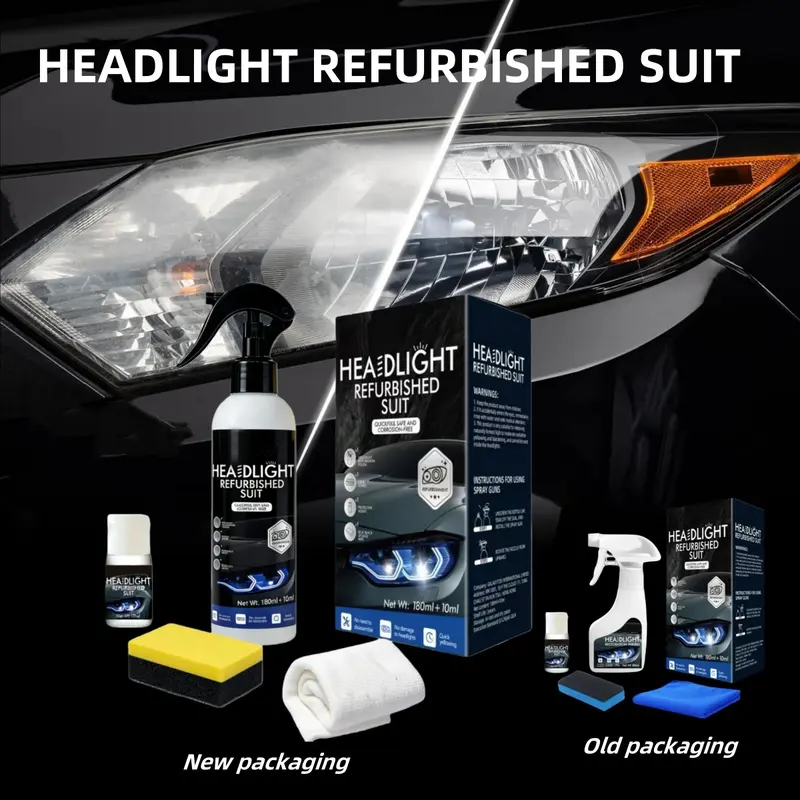 🚗🛡️Automotive Headlamp Restoration Fluid