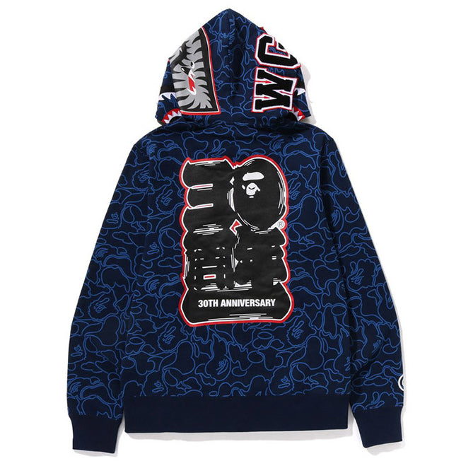 BAPE Shark Full Zipper Hoodies